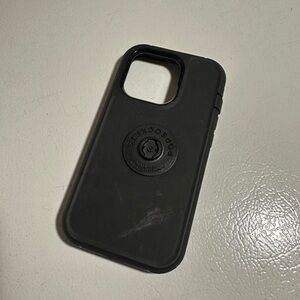 Black Otterbox for iPhone 14 Pro